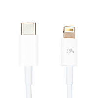 Кабель PowerPlant USB Type-C - Lightning, 18W, 1м CA913268