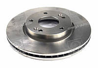 Тормозной диск HYUNDAI/KIA COUPE/TUCSON/CEE'D передний вентилируемый (ABS) OE 517121D100