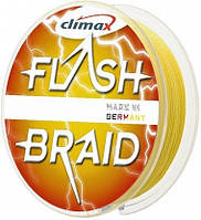 Шнур Climax FLASH BRAID yellow 100 m 0.12 7.50kg