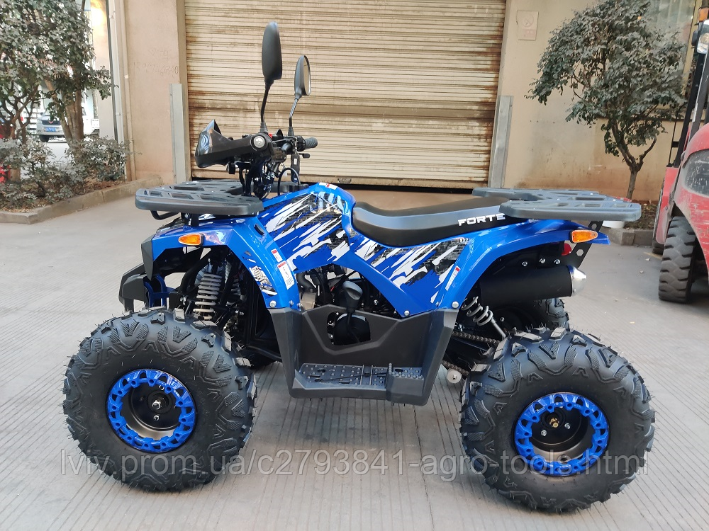 Квадроцикл Forte ATV 125 B Синий — Купить Недорого на Bigl.ua (1629901082)