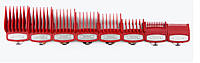 Набор красных премиум-насадок для машинок Wahl, 8 шт (03500-8Red)