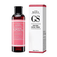 Cos De BAHA GS AHA BHA Facial Toner Тонер-эксфолиант с кислотами для проблемной кожи, 200 мл