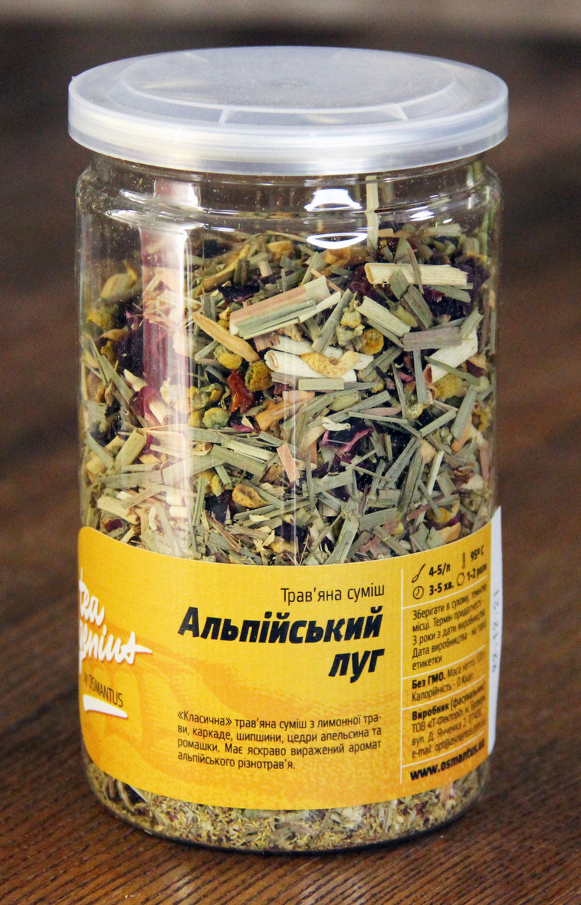Чай в банці TM TEA GENIUS "Альпійський луг" 100 гр