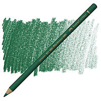 Кольоровий олівець Faber-Castell Polychromos, Темно-фталоціаніновий зелений №264 (Dark Phthalo Green)