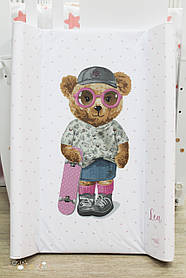 Повивальна дошка Cebababy 50x70 Fluffy Puffy, Lea