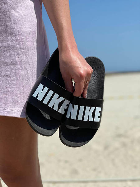 Nike 2 strap slides discount