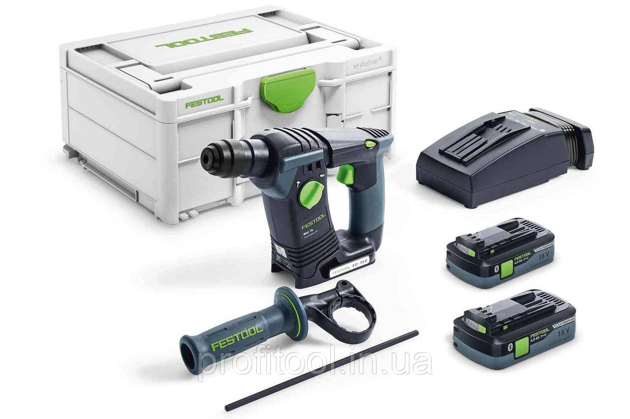 Акумуляторний перфоратор FESTOOL BHC 18 HPC 4,0 I-Plus 576513
