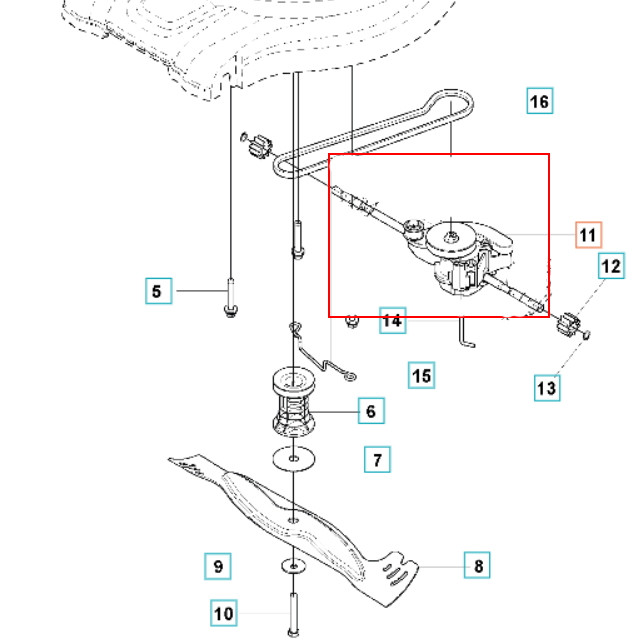 Трансмиссия для газонокосилки Husqvarna LS 247S Трансмиссия для газонокосилки Husqvarna LS 247S