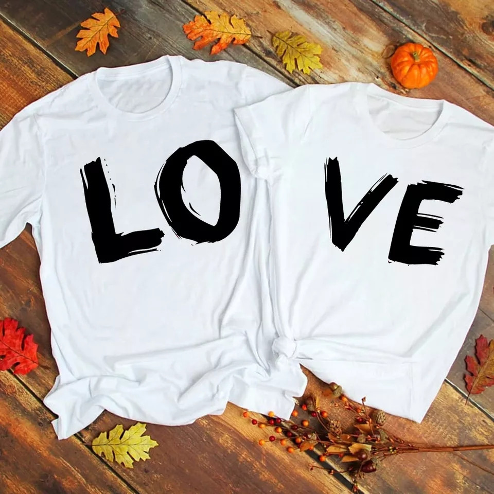 Парні футболки "Love"