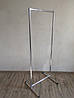 Стійка 155*60*50 для одягу одинарна металева вішалка для речей С9, фото 2