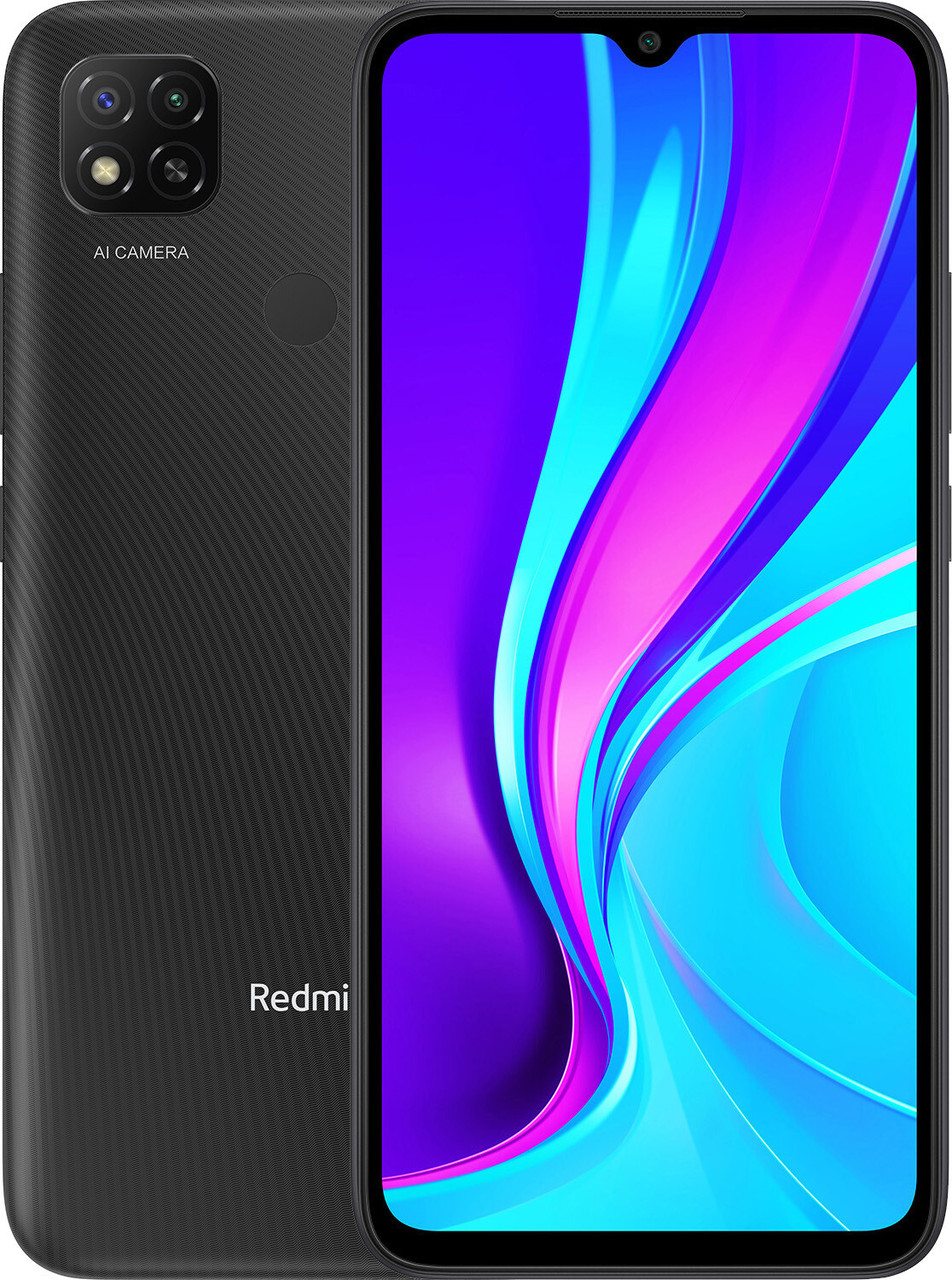 Смартфон Xiaomi Redmi 9C NFC 3/64Gb Midnight Gray UA UCRF