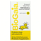 BioGaia, Protectis Baby, пробіотичні краплі з вітаміном D для дітей, 10 мл