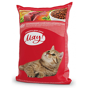 Сухий корм Мяу 14 кг із телятиною для котів