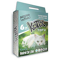 Соевый наполнитель KOTIX TOFU Classic 6 л/2,6 кг Котикс Классик