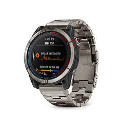 Смарт-годинник Garmin Quatix 7X Solar з титановим браслетом