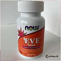 Now EVE, мультивітаміни для жінок Єва, 90 таблеток