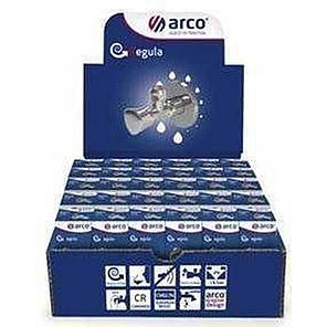 НАБІР Кран вентильний кутовий ARCO 1/2"х1/2" ZENIT REGULA Z0912 30шт. VTQ005, фото 3