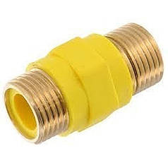 Газовий ніпель діелектричний SOLOMON 3/4"х3/4" ЗЗ в блістері