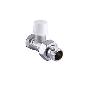 Набір Крани радіаторні прямі ARCO 1/2" подача + обратка KC013 KCM13, фото 2