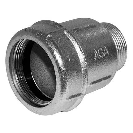 AGAflex З`єднання зажим із зовнішн. різьбою AK 1/2, фото 1