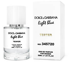 Тестер жіночий Dolce&Gabbana Light blue woman, 30 мл.