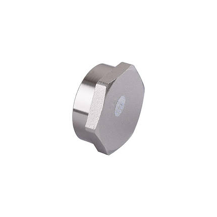 Заглушка з внутрішньою різьбою SOLOMON 1" нікель 4002 N, фото 3