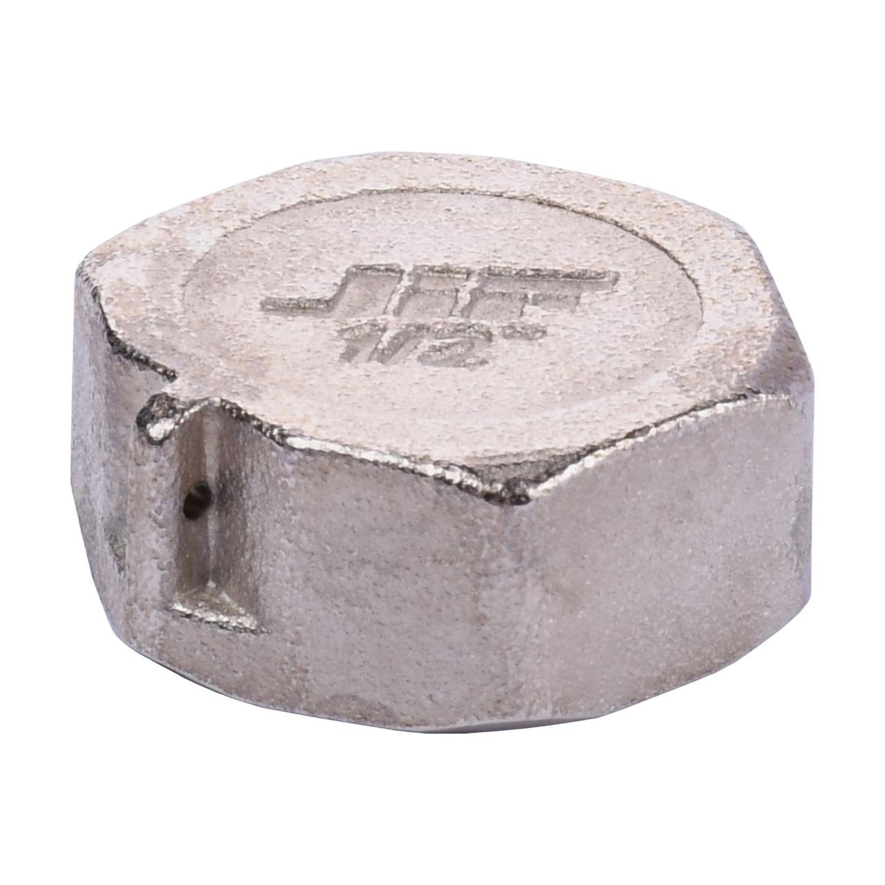 Заглушка нікель 1" Внутрішня під пломбу Ni 08764.01