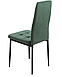 Зручний стілець для кухні з високою спинкою м'який N-66-2 Смарагдовий вельвет emerald velvet зелений VetroMebel, фото 5