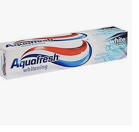 Зубна паста відбілююча White & Shine Whitening Toothpaste від бренду Aquafresh
