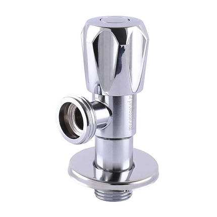 Кран вентильний кутовий Professional 1/2"X3/4" NV-QP999, фото 1