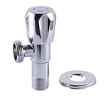 Кран вентильний кутовий Professional 1/2"X3/4" NV-QP999, фото 5