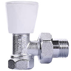 Кран для радіатора кутовий ARCO   1/2" вентильний 503205