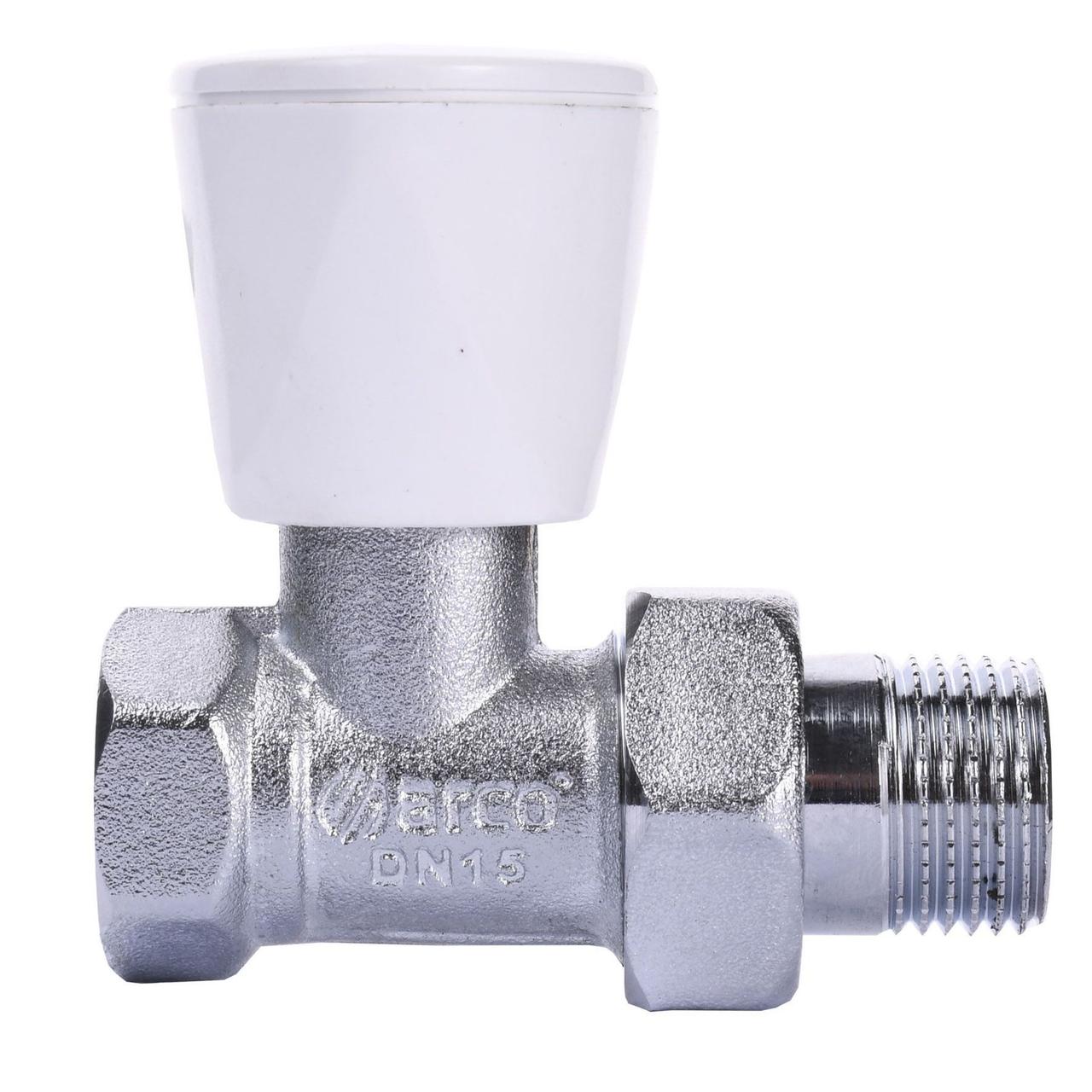 Кран для радіатора прямий ARCO   1/2" вентильний 503265