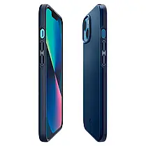 Чехол Spigen для iPhone 13 - Thin Fit, Navy Blue, фото 6