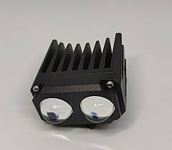 LED-лінза (світлодіодна лінза) зовнішнього застосування модель U10 дві лінзи ближній/дальній