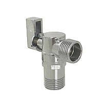 Кран кульовий кутовий для пральної машини SOLOMON 1/2"х3/4" A7172, фото 3