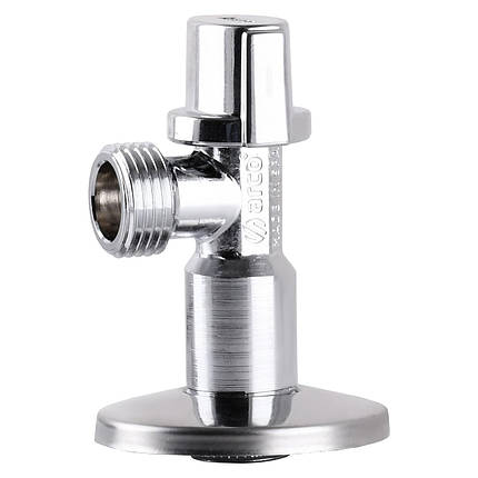 Кран кульовий кутовий ARCO 1/2"х 1/2" DE705 (DE750) AntiLime приборний, фото 1
