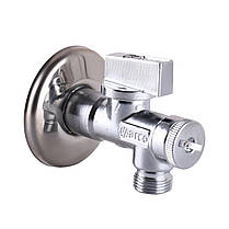 Кран кульовий кутовий з фільтром ARCO 1/2"x1/2" 02400MAC, фото 3