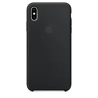 Чехол силиконовый Silicone Case для Apple iPhone XS Max OEM Original (Black) Черный