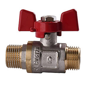 Кран кульовий прямий PROFESSIONAL 1/2" ЗЗ КБ PN40 QP153, фото 1
