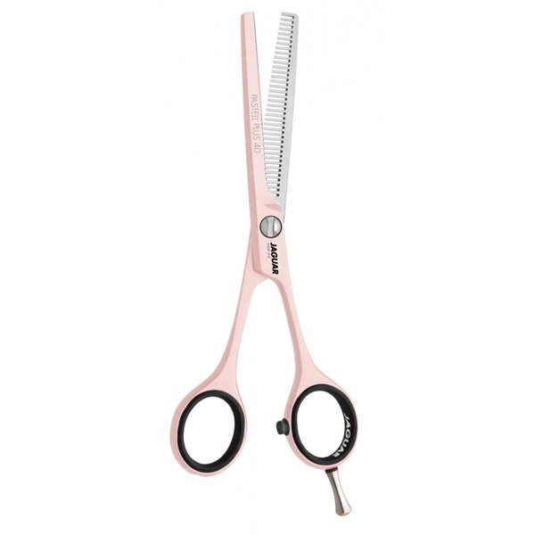 Ножиці для стрижки Jaguar White Line Pastell Plus Rose філірувальні 5" (3053-8 5.0"), фото 1