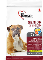 1st Choice Senior Sensitive Skin&Coat Lamb&Fish Фест Чойс сухой корм для пожилых или малоактивных собак 12 кг.