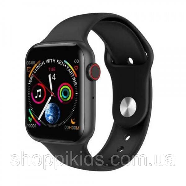 Умные часы. Apple Watch Series 6/44 Смарт часы W26 SMART WATCH W26 на процессоре S88 PRO 44 Black - фото 2 - id-p1629999612