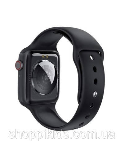 Умные часы. Apple Watch Series 6/44 Смарт часы W26 SMART WATCH W26 на процессоре S88 PRO 44 Black - фото 3 - id-p1629999612