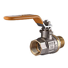 Кран кульовий прямий SOLOMON        1/2" ЗВ ЖР PN40 B1002