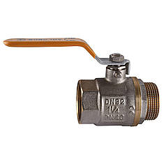 Кран кульовий прямий SOLOMON   1 1/4" ЗВ ЖР PN40 В1002FM