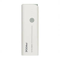 Power bank Proda Jane V6 10000 mAh білий + ліхтарик
