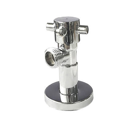 Кран напівобертовий кутовий SOLOMON 1/2"х1/2" Retro 7077, фото 1