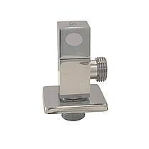 Кран напівобертовий кутовий SOLOMON 1/2"х1/2" CUBE 7078, фото 3