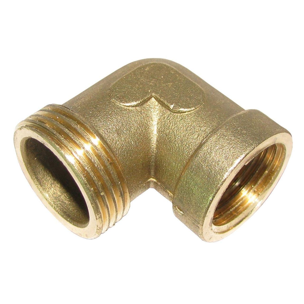 Кутник латунь  1/2 Внутрішня х 1/2 Зовнішня А0122А